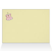 Sugar and Spice Yellow and Pink Baby Shower (Inside Horizontal (Top))