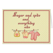 Sugar and Spice Yellow and Pink Baby Shower