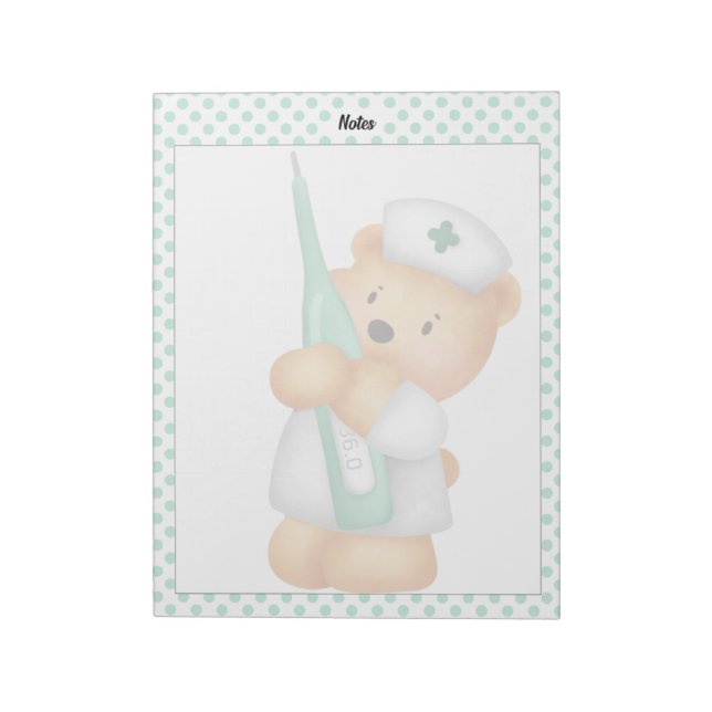  Sugar Bear Themed Notes Notepad  (Rotated)