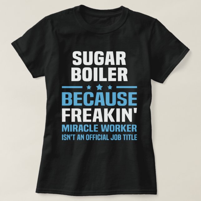 Sugar Boiler T-Shirt (Design Front)