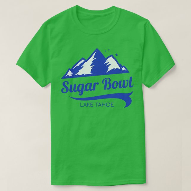 Sugar Bowl Ski Lake Tahoe California T-Shirt (Design Front)