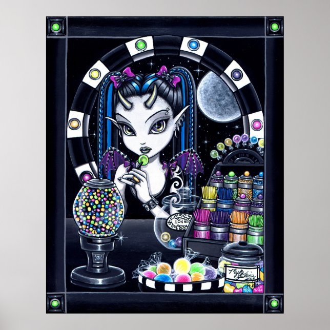 "Sugar" Candy Store Fairy Poster (Front)