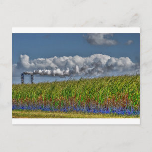 SUGAR CANE MILL RURAL QUEENSLAND AUSTRALIA POSTCARD