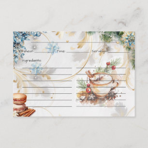 Sugar Coat It Recipe Card