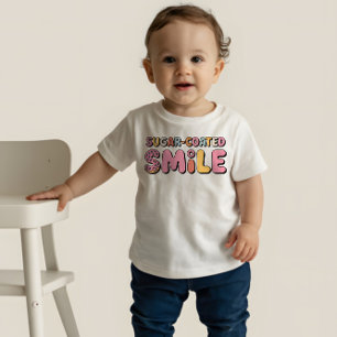 Sugar-Coated Smile   Donut Baby T-Shirt