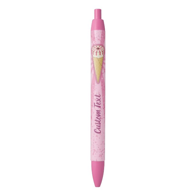 Sugar Cone Ice Cream Pen (Front Vertical)