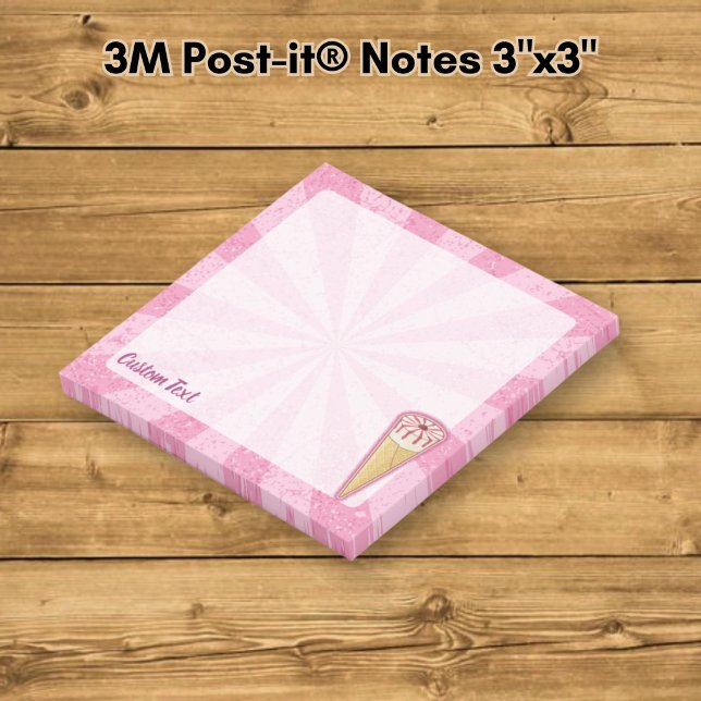 Sugar Cone Ice Cream Post-it Notes (Creator Uploaded)