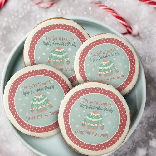 Sugar Cookie Favor Retro Ugly Sweater Party