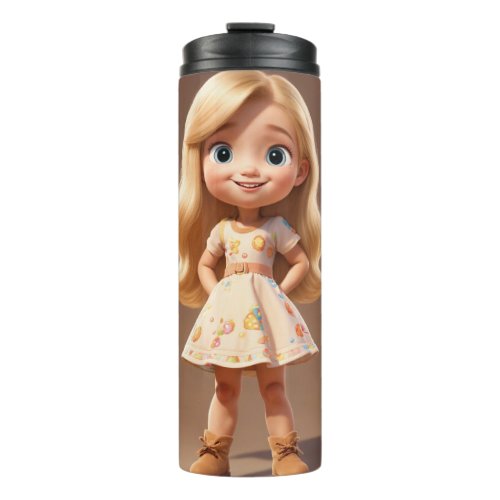 Sugar Cookie Serenity Thermal Tumbler Featuring 