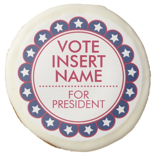 Sugar Cookies for Vote Election Campaign Marketing