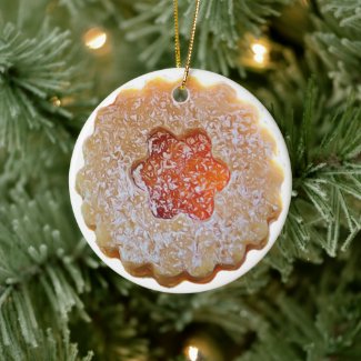 Sugar Cookies Personalized Christmas Ceramic Ornament