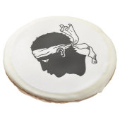 Sugar cookies with flag of Corsica (Angled)
