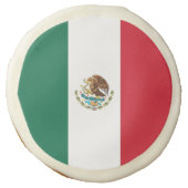 Sugar cookies with flag of Mexico (Front)