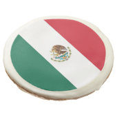 Sugar cookies with flag of Mexico (Angled)
