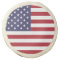 Sugar cookies with flag of USA