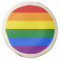 Sugar cookies with Pride flag of LGBT