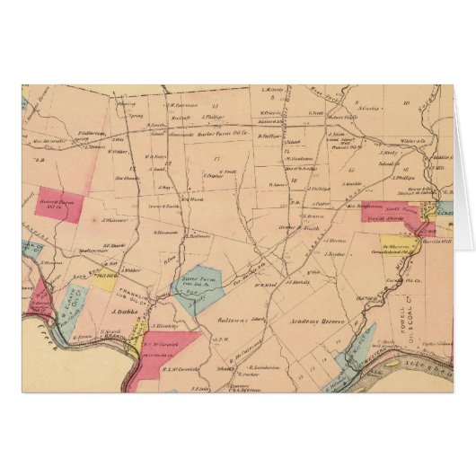 Sugar Creek Township Cards (Front Horizontal)