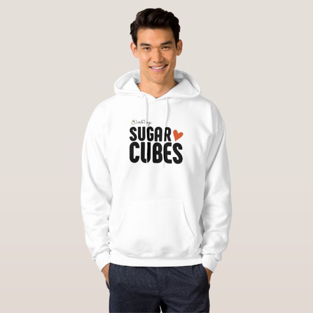 Sugar Cube Men's Basic Hooded Sweatshirt (Front Full)