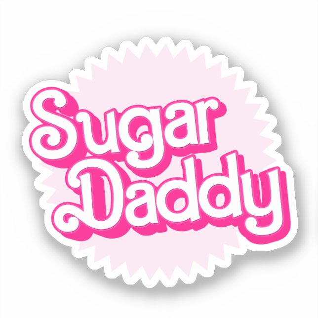 Sugar Daddy Sticker (Front)