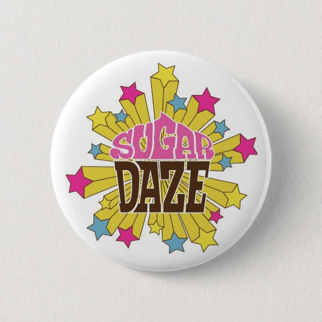 Sugar Daze Badge Button (Front)