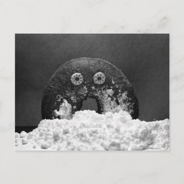 Sugar donut postcard (Front)