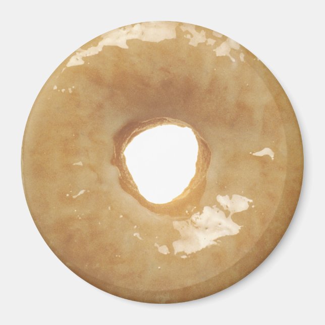 Sugar-Glazed Doughnut Magnet (Front)