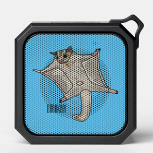 Sugar glider cartoon illustration bluetooth speaker