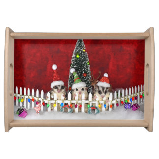 Sugar Glider Christmas Serving Tray