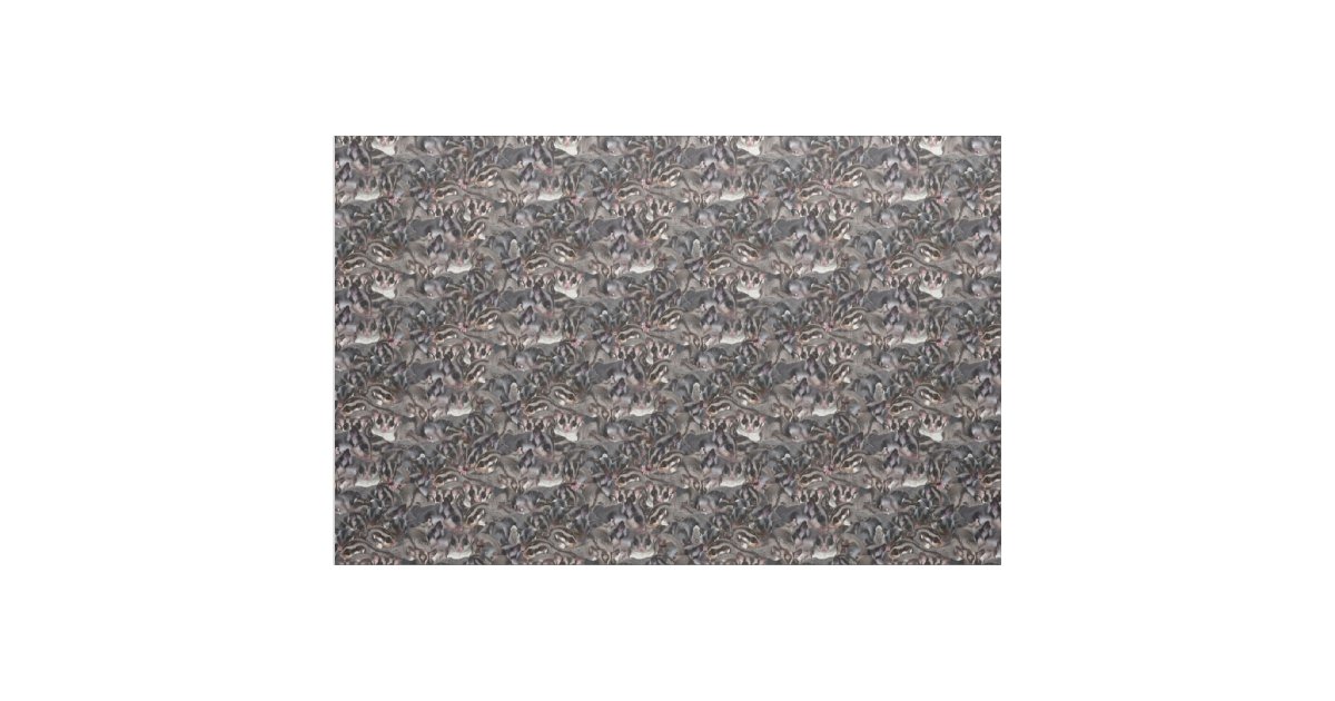 Sugar Glider Collage. Fabric Zazzle