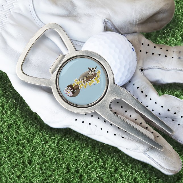 Sugar Glider Cute Floral Divot Tool (Creator Uploaded)