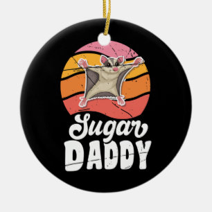 Sugar Glider Daddy For Sugar Glider Lover Ceramic Ornament