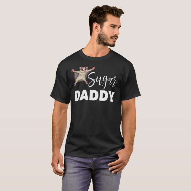 Sugar Glider Daddy Gift Tee (Front Full)