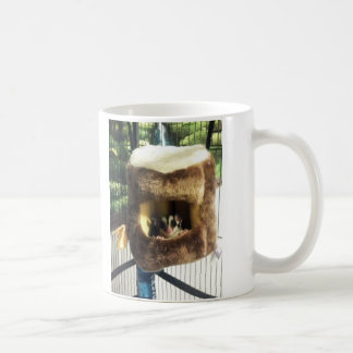 Sugar Glider in Furry Tree Truck Hanging Bed Coffee Mug