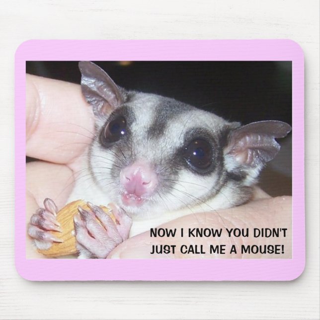 Sugar Glider Mousepad (Front)