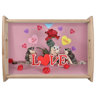 Sugar Glider Valentine Serving Tray