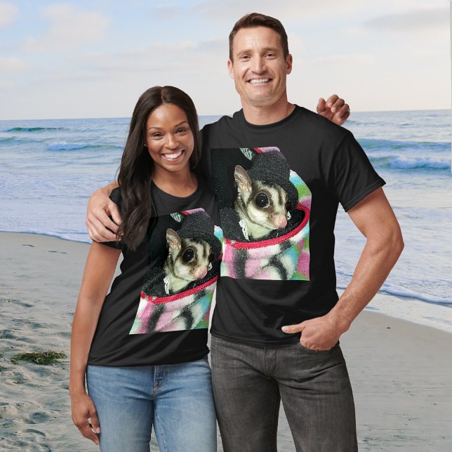 Sugar Glider Wearing a Hat Unisex T-Shirt (Creator Uploaded)