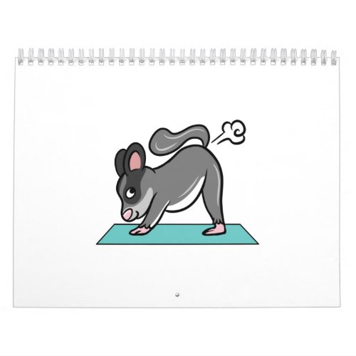 Sugar Glider Yoga Pose Calendar
