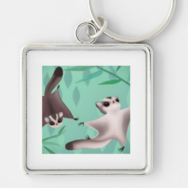 sugar gliders keychain (Front)