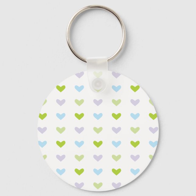 Sugar Hearts Keychain (Front)