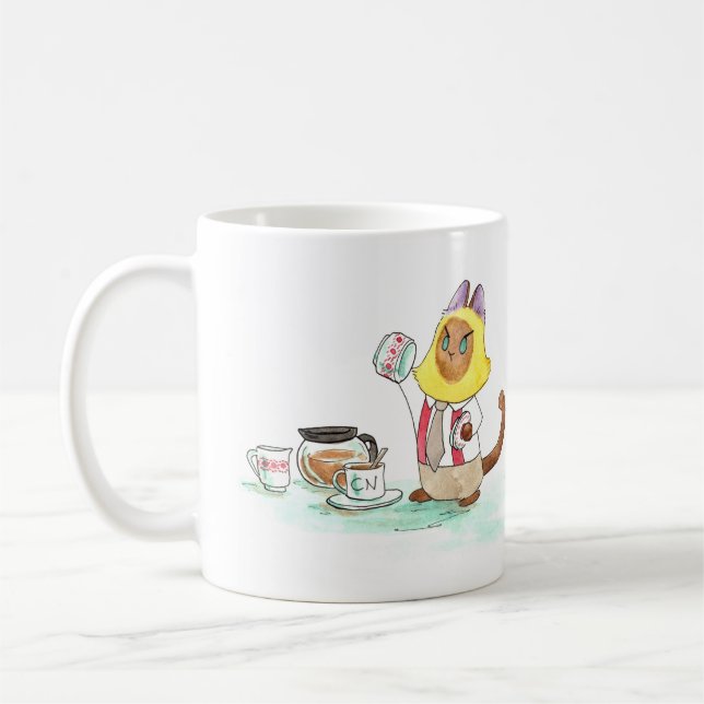 Sugar Heist Classic White Mug (Left)