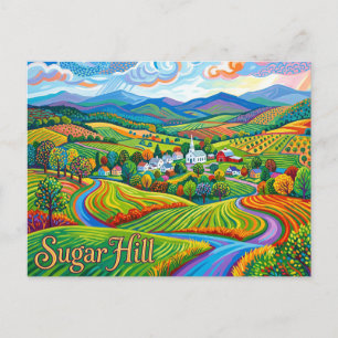 Sugar Hill, New Hampshire USA Postcard