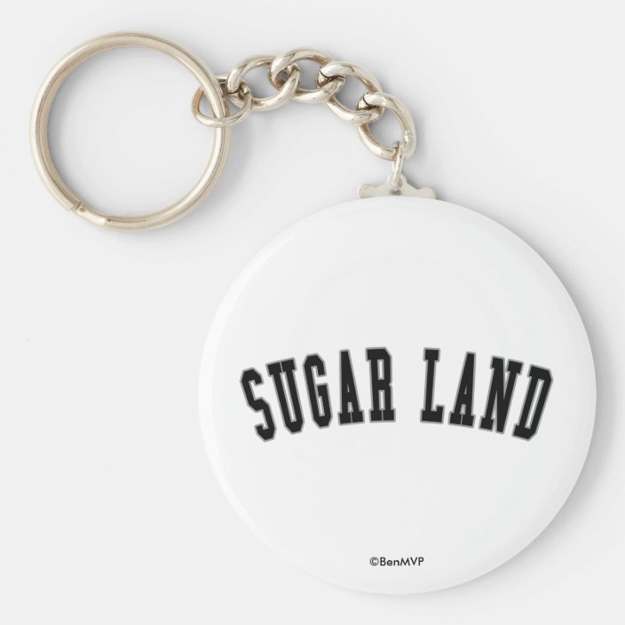 Sugar Land Keychain