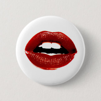 Sugar Lips Pinback Button