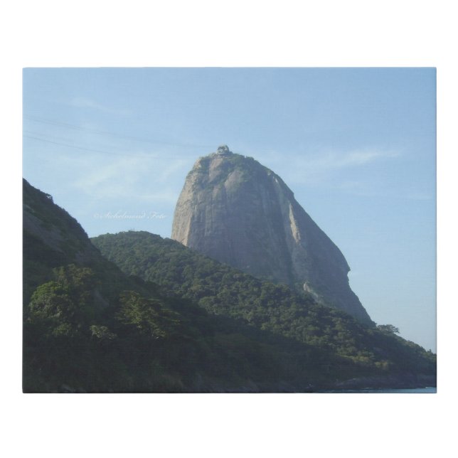 Sugar Loaf Mountain Faux Canvas Print (Front)
