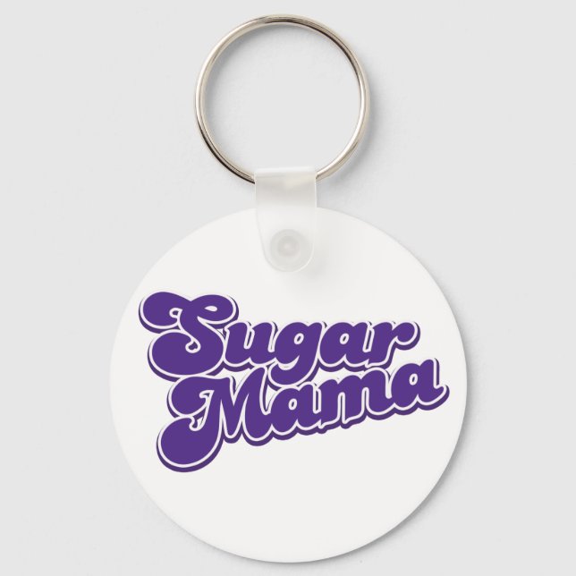 Sugar Mama Keychain (Front)