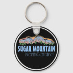 Sugar Mountain North Carolina Mountains Keychain at Zazzle