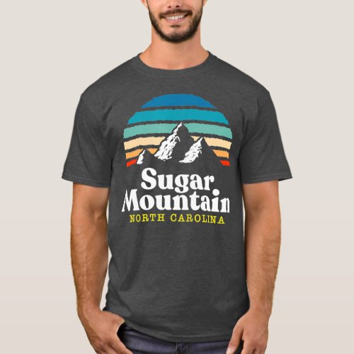 Sugar Mountain North Carolina   Ski Resort 1980s T_Shirt