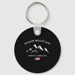 Sugar Mountain North Carolina Ski Resort Skiing So Keychain