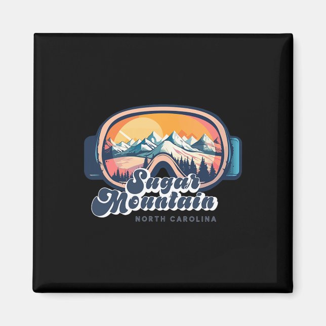 Sugar Mountain North Carolina Skiing Vacation Nc S Magnet (Front)