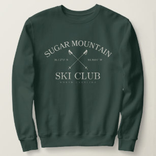 Sugar Mountain Ski Club, North Carolina Sweatshirt